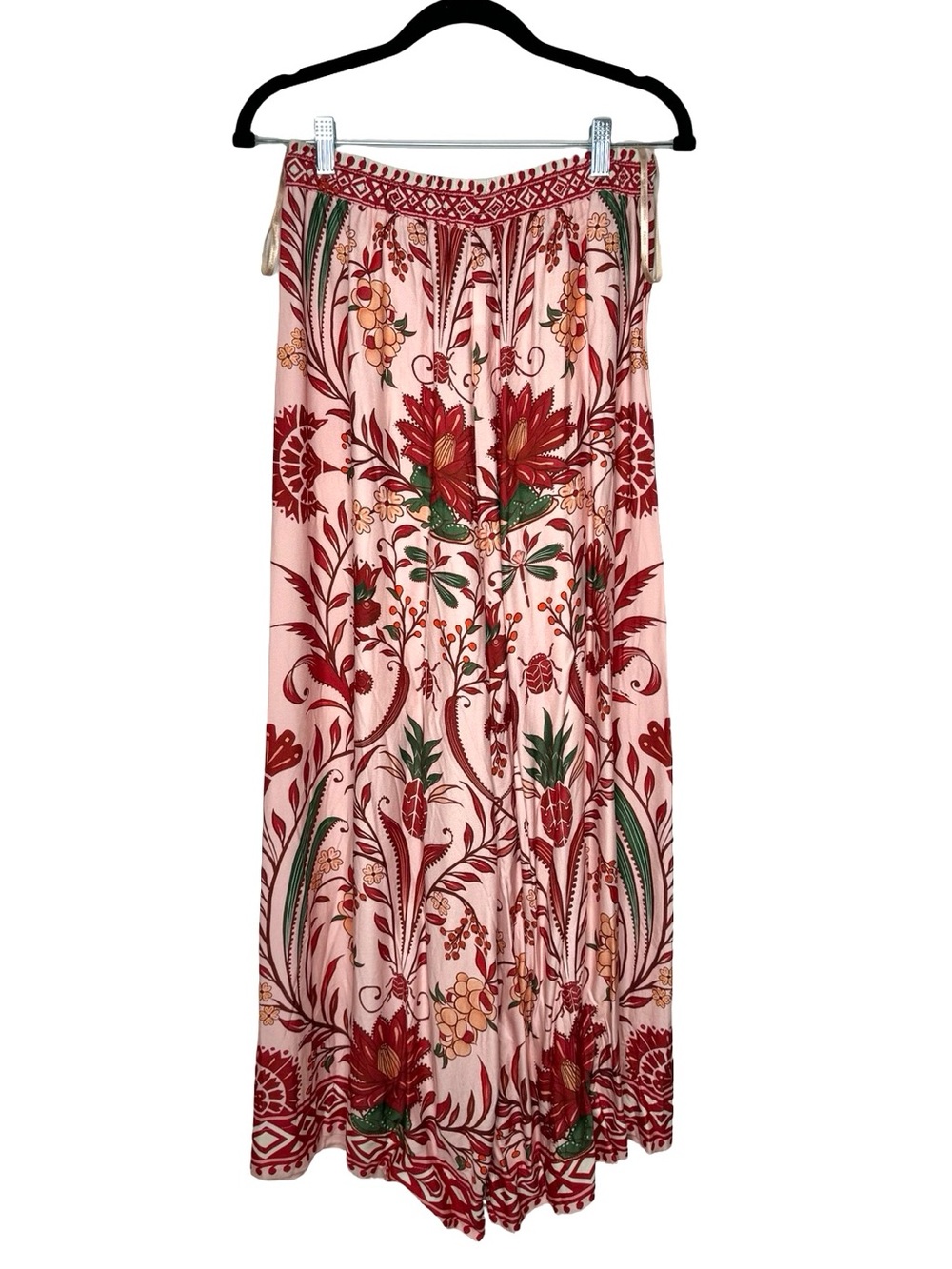 Farm Rio | Leveza Romântica Wide-Leg Pants Medium - Picture 6 of 6